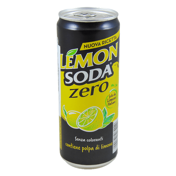 Lemon soda zero