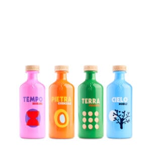 Zestaw 4 oliw oblicza natury